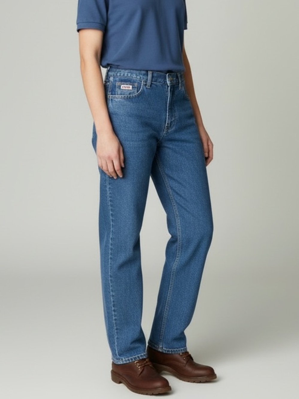 Tyndale Women’s Flame Resistant Relaxed Fit Straight Jeans